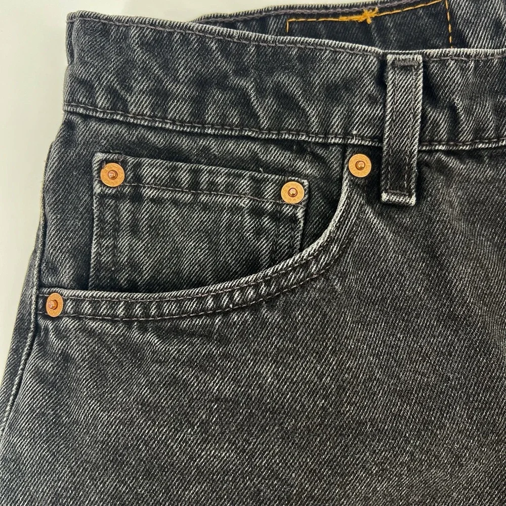 Levi's 550 Black Jeans Men's Size 36 x 29 Relaxed Fit Tapered Red Tag